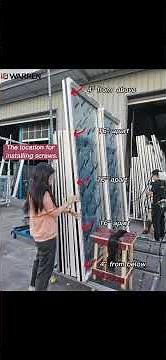 How to Install Window Mullions Step-by-Step | Warren Aluminum Windows #installation #windows