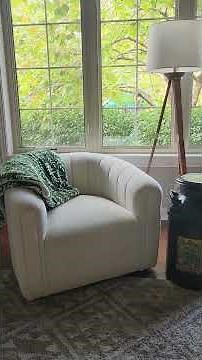 Quick Review: Velvet Barrel Swivel Chair After Six Months