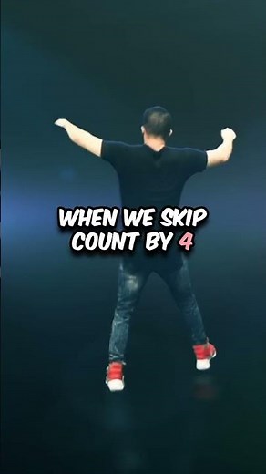 Skip Counting by 4 Rap Song | Dance the 4 Times Tables