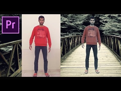 Premiere Pro | How To Remove Background Of Video WITHOUT Green Screen AND Masking