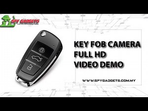KEY FOB CAMERA FULL HD 2022 VIDEO DEMO