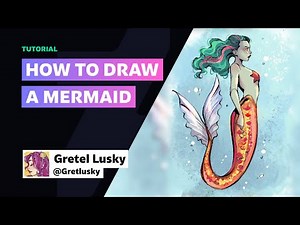 How to draw a Mermaid w/ Gretlusky | DeviantArt Tutorials