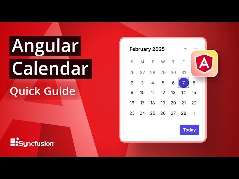 Angular Calendar: The Ultimate Feature Walkthrough