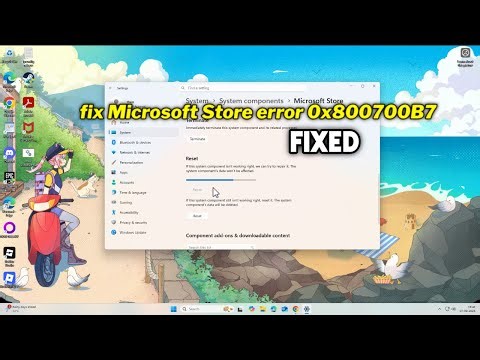 (FIXED) Microsoft Store error 0x800700B7