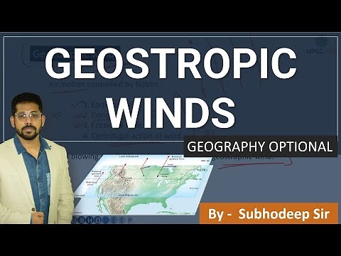 Geostrophic Winds l Geography Optional | UPSC IAS