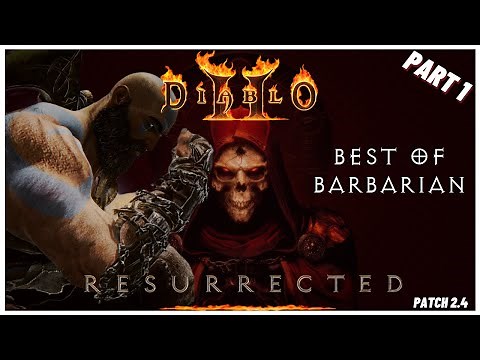 [D2R Patch 2.4] - Best of Barbarian PvP Part #1