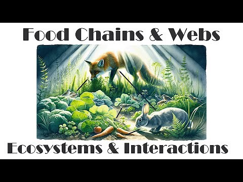 Ecosystems and Interactions - Food Chains and Food Webs - - Science NGSS - 4th Grade