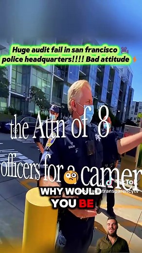 First Amendment Audit at San Francisco Police HQ