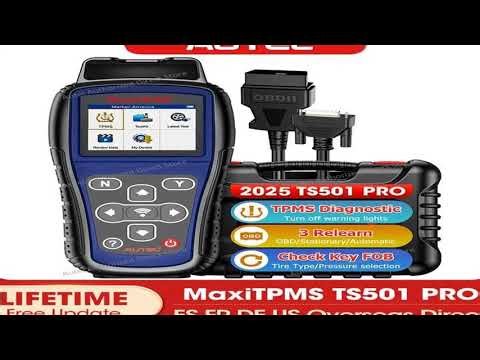 A must-have product! Autel MaxiTPMS TS501 PRO TPMS Diagnostic Tool Code Reader Activate/Relearn TP