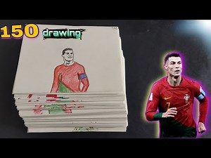 Ronaldo's free kick flip book/How to make Ronaldo flipbook|