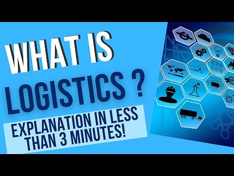 What is Logistics ? ( EXPLANATION IN LESS THAN 3 MINUTES )