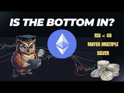 ETH Bottoming Signals: 3 Signs the Worst is Over!