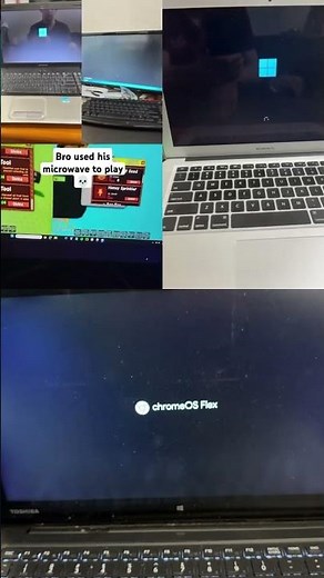 Compaq Presario vs Dell Optiplex vs Gaming desktop vs MacBook Air vs Toshiba laptop tablet