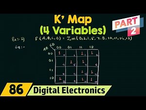 4 Variable Karnaugh Map (Part 2)