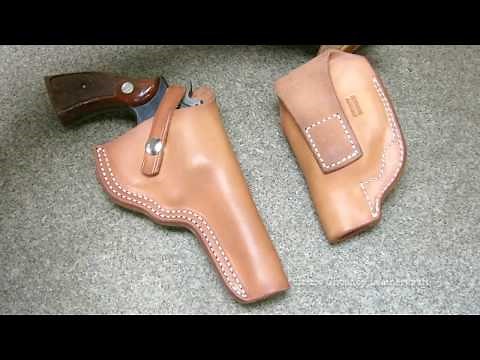 Leather Working - How to make leather gun holsters