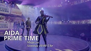 Diesen Sonntag um 10.00 Uhr haben wir eine ganz besondere Ausgabe des Prime Time Magazins zu den Entertainment Highlights 📽️✨auf AIDAnova für euch. 😎🎬 Seid gespannt und schaltet ein! 🕙📺 | AIDA