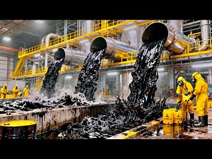 HOW GASOLINE IS PRODUCED ⛽ | The WORLD’S MOST USED FUEL 🔥