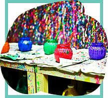 Splatter Room™ at Pinspiration - Make Splatter Art