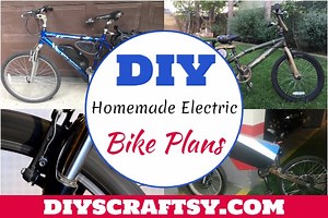 33 Homemade DIY Electric Bike Plans
