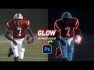 Glow in Photoshop | Glowing Line Effect