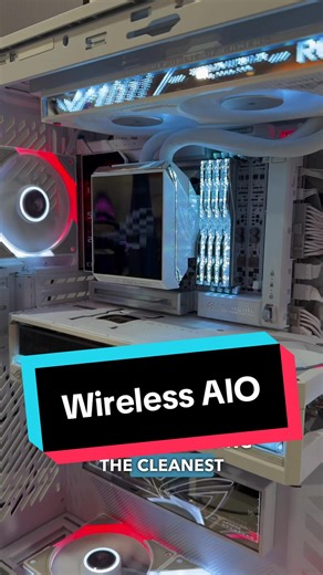 Wireless AIO CPU Cooler! ASUS AIO-Q #techtok #pcbuild #gamingpc #techtips #ces2026