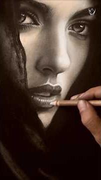 ✨WOW SIMPLE REALISTIC DRAWING!🌹A Graceful Girl#shortsart #shortsvideo#shortsviral #shortsfeed#shorts