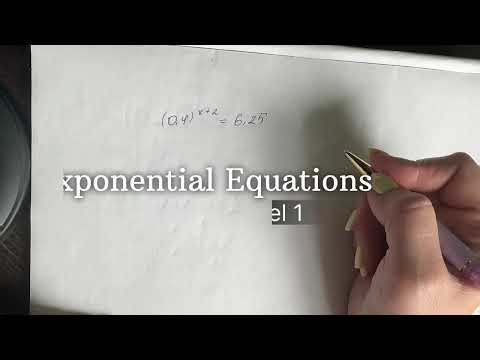 #5 Level 1 | Exponential Equations | Let's solve this equation