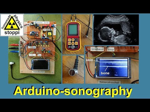 body ultrasound (sonography) with arduino - Sonographie mit Arduino