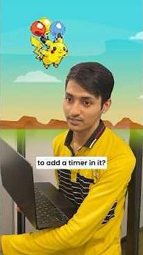 How to add timer in scratch! #coding #codingforbeginners #codingforkids #shorts #viral #scratch