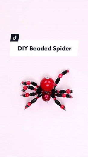 DIY Beaded Spider Craft Tutorial