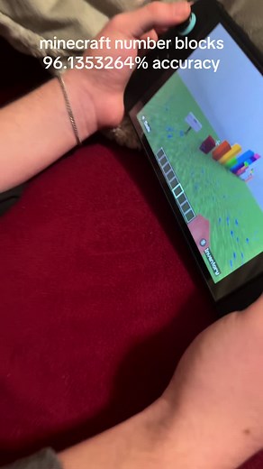 Minecraft Number Blocks Build - 96% Accuracy!