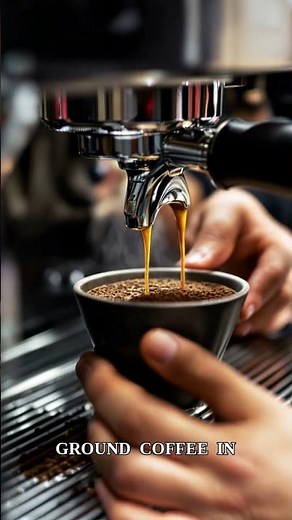 How an espresso machine works