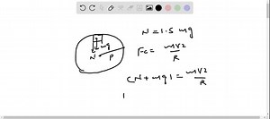 SOLVED: Loop-the-loop You have to design a loop-the-loop for a new amusement park so that when each car passes the top of the loop inverted (upside-down), each seat exerts a force against a passenger’s bottom that has a magnitude equal to 1.5 times the gravitational force that Earth exerts on the passenger. Choose some reasonable physical quantities so these conditions are met. Show that the loop-the-loop will work equally well for passengers of any mass | Numerade