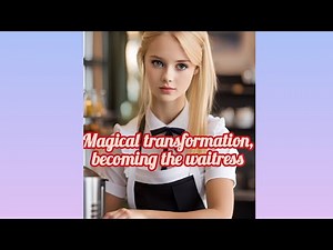 Magical body swap transformation, male to female