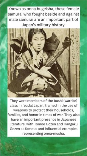 The Fearless Female Samurai of Japan ⚔️🇯🇵 #shorts