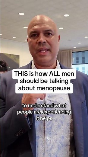 THIS is how men should talk about menopause!