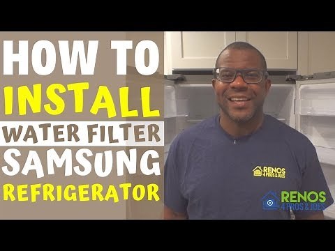How to Install a Water Filter on a Samsung Refrigerator