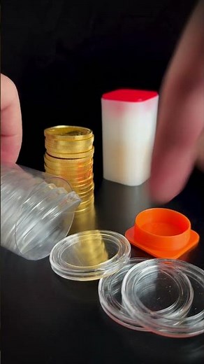 Gold Coin Storage - Capsules and Tubes