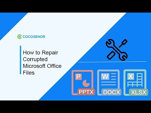 How to Repair Corrupted Microsoft Office Files