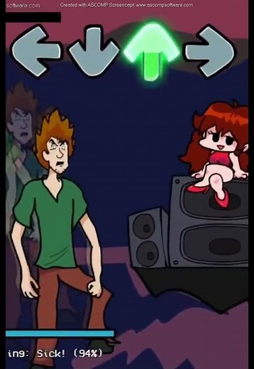 VS Shaggy fnf #shorts #fnf #skillgaming