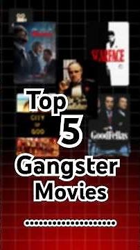 Top 5 Gangster Movies of All Time 🔥 | Must-Watch Crime Classics! #bestmovies #filmrecommendation