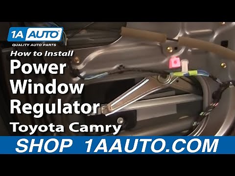How to Replace Window Regulator 02-06 Toyota Camry