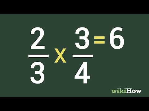 How to Multiply Fractions