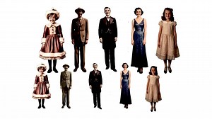 Vintage Paper Dolls Clip Art: Happy Past Times Junk Journal (digital Download) - Etsy