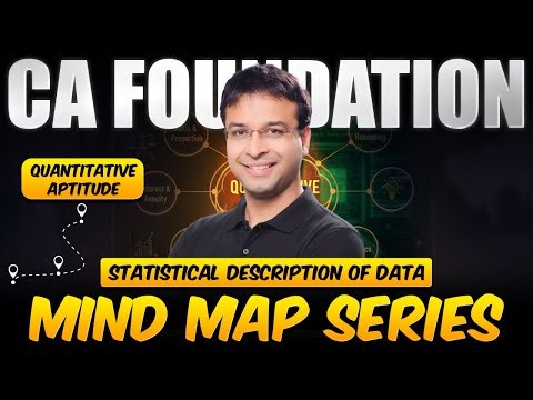 Statistical Description of Data | CA Foundation Jan 2026 | CA Nishant Kumar | Vishwas CA