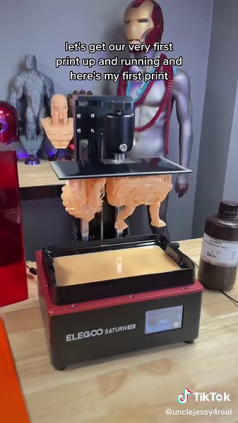 Elegoo Official Saturn 8K Review and 3D Printing Showcase