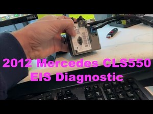 2012 Mercedes CLS550 Ignition Switch (EIS) Replacement