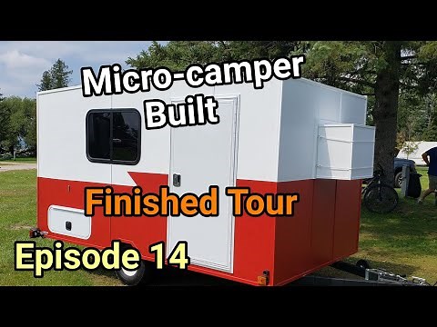 DIY Foam Micro Camper Tour