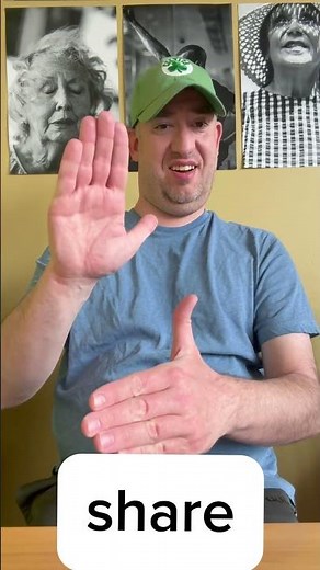 ASL sign for share / Learn ASL