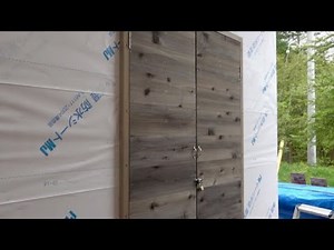 【DIY】30年使える物置きを作りたい！扉を作る Part4